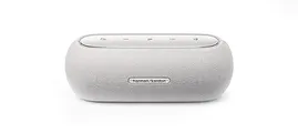 Harman Kardon Luna Bluetooth-Box in Grau – Tragbarer, wasserdichter Bluetooth-Lautsprecher – Bis zu 12 Stunden Akkulaufzeit
