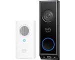 eufy Security E340 Video Deurbel met Chime - Video Doorbell - Dual-Cam technologie - 2K Full HD-resolutie - Kleur nachtzicht - AI-pakketdetectie - Dra