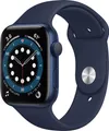 Apple Watch Series 6 GPS, 44mm Blue Aluminium Case with Deep Navy Sport Band &#8211; Regular *NEW*