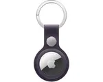 Apple AirTag FineWoven Key Ring – Midnight Purple