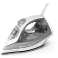 Philips EasySpeed Stoomstrijkijzer - Gemakkelijk en Effectief, 4 stoomstanden, 2000 W, Stoomstootversterking tot 100 g, Keramische Strijkzool, Waterre