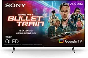 Sony XR-65A75K/P BRAVIA XR 65 inch televisie (OLED, 4K Ultra HD, High Dynamic Range (HDR), Smart TV (Google), 2022 model) incl. 24 + 6 maanden fabriek