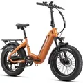 TTGO E-Bike Klapprad 20 Zoll, 70Nm, 140km, Drehmomentsensor, Lockout-Federgabel, Faltrad, 7 Gang SHIMANO, Kettenschaltung, Heckmotor, 864 Wh, 4,0'' Fa
