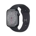 Apple Watch Series 8 GPS 45mm Cassa in Alluminio color Mezzanotte con