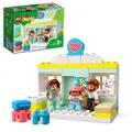 LEGO 10968 DUPLO Läkarbesök Leksak för Barn, Barns Utveckling, Pedagogiska Leksaker, Leksaksdjur