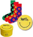 Happy Socks &#8211; Unisex Sokken Love Me 3-Pack Gift Box &#8211; Multi &#8211; Maat 36-40