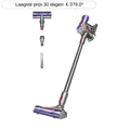Dyson V8 Advanced Steelstofzuiger Incl. Kruimelzuiger Nikkel