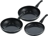 BK Brilliant Koekenpannenset 24 + 28 cm + Wokpan