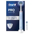 Oral-B PRO 3 3000 Elektrische Zahnbürste/Electric Toothbrush, 2 CrossAction Aufsteckbürsten, mit 3 Putzmodi und visueller 360° Andruckkontrolle für Za