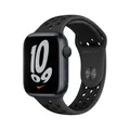 Apple Watch Series 7 Nike (45mm) &#8211; middernacht &#8211; met antraciet/zwart Nike-sportbandje