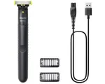 Philips Norelco OneBlade QP1424/10 scheerapparaat Scheerapparaat met scheerblad Trimmer Houtskool