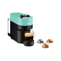 Nespresso Krups XN9204 Vertuo Pop Aqua Mint Capsule koffiezetapparaat, Compact, Kleurrijk, Espresso, Gran Lungo, Grote koffiekop