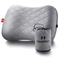 Hioutdoor Opblaasbaar kussen, hoofdkussen voor camping met afneembare kussensloop, luchtkussen, strandkussen, ergonomisch reiskussen, outdoor, opblaas