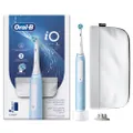 Brosse à dents électrique Oral-B iO 3S avec 1 Brossette 1 Pochette Magnetique et 1 Porte-Brossettes Bleu