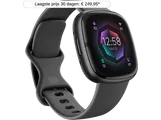 Fitbit Activity Tracker Sense 2 Shadow Grey / Graphite Aluminium (fb521bkgb)
