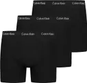 Calvin Klein 3P Trunk heren Onderbroek - Zwart