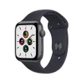 Apple Watch SE GPS, 44mm boitier aluminium gris sidéral avec bracelet sport noir