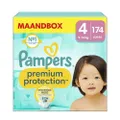 Pampers Premium Protection Maat 4 maandbox - 174 luiers - 9kg-14kg