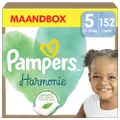 Pampers Maat 5 Luiers (11-16 kg), Harmonie, 152 Luiers, Maandbox, Zachte Bescherming Voor De Huid En Plantaardige Bestanddelen