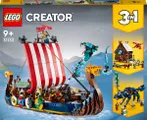 LEGO Creator Vehicles Vikingschip en de Midgaardslang &#8211; 31132