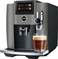 JURA S8 Dark Inox (EB) &#8211; Model 2023 &#8211; volautomaat espressomachine met automatische melkopschuimer [incl. gratis schoonmaakpakket twv 37,99