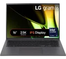 LG gram 16 16Z90S 16&#8243; Laptop &#8211; Intel®Core™ Ultra 5, 512 GB SSD, Dark Grey, Silver/Grey