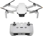 DJI Mini 4K, drone met 4K UHD-volwassenencamera, minder dan 249 g, 3-assige gimbalstabilisatie, 10 km videotransmissie, automatische terugkeer, windbe