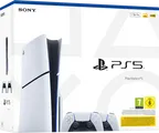 PlayStation 5 Slim Disc Edition + Manette Supplémentaire Blanc