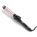 BaByliss 32mm Krultang - Pro Satin Touch, 10 Temperatuurinstellingen, Snelle Opwarming, Pluisvrije Krullen, Geintegreerde Standaard - Zwart & Roze, C3