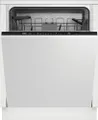 Beko BDIN16430 b300 Einbau-Geschirrspüler 60 cm vollintegriert, für 14 Maßgedecke, 3 Spülebenen, 5 Temperaturen, 6 Programme, halbe Beladung, automati