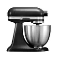 Kitchenaid Artisan 3.3L Mini Stand Mixer - 5KSM3311XBBM - Matte Black