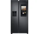 Samsung Family Hub SpaceMax RS6HA8891B1/EU American-Style Smart Fridge Freezer - Black Stainless