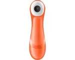 Satisfyer Pro 2 trillingen Oranje, drukgolven en trillingen, 2 afzonderlijke motoren, batterijtechnologie, waterdicht