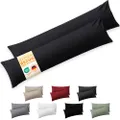 Blumtal Kussensloop voor Zijslapers – 40 x 145 cm, 2 stuks – OEKO-TEX gecertificeerd – Zijslaperkussenslopen met omgeslagen rand, extra zacht & wasmac