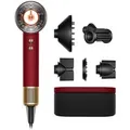 Dyson Supersonic Nuralu2122 fu00f6hn - Straight+Wavy (Red velvet/Goud)