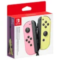 Nintendo Paire de Manettes Bluetooth Joy-Con Gauche Rose Pastel et Droite Jaune Pastel, Pour Switch