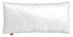 Sleepling 197553 Basic 100 Hoofdkussen, sierkussen, Öko-Tex Standard, wasbaar tot 60 graden, Made in EU, 35 x 55 cm, wit