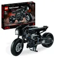 LEGO 42155 Technic THE BATMAN – BATCYCLE, Moto Giocattolo da Collezione, Modellino in Scala dell'Iconica Motocicletta del Supereroe del Film del 2022