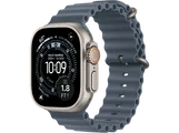 Apple Watch Ultra 3u00a0gps + Cellular -u00a049mmu00a0natural Titanium Case - Anchor Blue Ocean Band