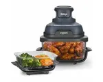 Ninja CRISPi 4-in-1 compact glazen kooksysteem - Airfryer, Roast, Recrisp, Keep Warm - Inclusief twee glazen schalen van 3.8L en 1.4L en bijpassende d