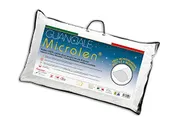 V.I.P. VERY IMPORTANT PILLOW V.I.P. MICROLEN hoofdkussen van microvezel, 50 x 80 cm, wit met kussensloop 100% katoen