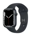 Apple Watch Series 7 GPS, boîtier Aluminium Minuit 45mm avec Bracelet Sport Minuit