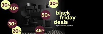 Tot 60% korting op heel veel meubels en woonaccessoires