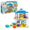 LEGO DUPLO Town Erster Arztbesuch, Bauspielzeug, Spielset zur Förderung der Feinmotorik, Geschenk für Kleinkinder ab 2 Jahren, Lernspielzeug, Rollensp