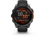 Garmin fenix 8 - 47mm - Multisport Smartwatch - AMOLED-Scherm - Donkergrijs/zwart