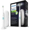 Philips Sonicare Elektrische tandenborstel ProtectiveClean 4300 HX6807/28 met sonische technologie en brushsync functie, oplaadstation, reisetui