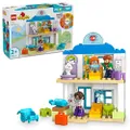 LEGO Duplo Première Visite chez Le médecin - Jeu de Construction Montessori pour Enfants - Jouet développant la motricité Fine - Cadeau pour Les Tout-
