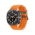 Samsung Galaxy Watch Ultra (2025) Smartwatch mit Galaxy AI, Fitness-Uhr, Marine Band, Titan-Gehäuse, Schnellbutton, Dual-GPS, 64 GB Speicher, 47 mm, L