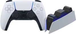 Kabelloser Controller Sony PlayStation 5 DualSense + BlueBuilt-Ladestation