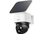 eufy SoloCam S340 - 360° PTZ beveiligingscamera - Zonne-energie - Dual lens 2K - Draadloos buiten - AI-tracking - Geen maandkosten